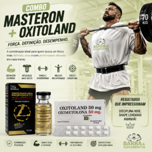 Combo Masteron + Hemogenin Landerlan — Força Bruta &amp; Qualidade Muscular